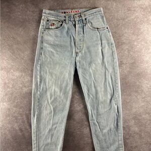 Vintage CHASERS Bowlrama Jeans Size 30 Made in Italy – Rare Bowling Embroidery